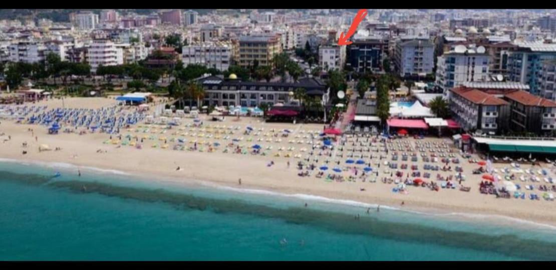 Kleopatra Beach Dublex Flat アランヤ エクステリア 写真